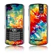 Tie Dyed Design VERTICAL CAMERA Original Pearl 8110/ Pearl 8100 Cell Phone Protective Skin Decal Sticker