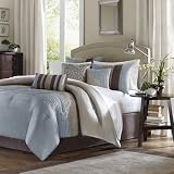 Madison Park Tradewinds 7 Piece Comforter Set - Blue - Queen