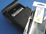 Leather Swivel Belt Clip Holster Pouch Case For iPhone 5 Otterbox Commuter Series Case, Includes A Silver Stylus Pen Clip (By Healthy Spending®)