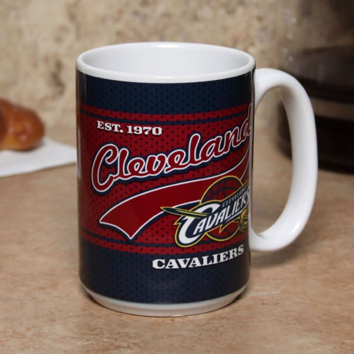 Cleveland Cavaliers 15oz. Ceramic Jersey Mug