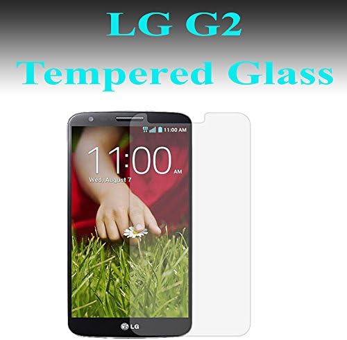 Ultra Clear Anti-Scratch Premium Real Temper Glass Screen Protector for LG G2 (All Carriers) NEW [In CellCostumes Retail Packaging]