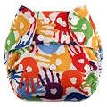 Swaddlebees Simplex One-SIze All-In-one (Messy Hands)