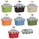 Metro Trio Collapsible Basket w/ aluminum frame - 7 Colors