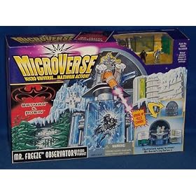 Batman and Robin Microverse Mr. Freeze Observatory Playset by Batman