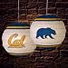 18 California (UC Berkeley) Golden Bears Rice Paper Lamp