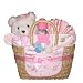 Heavenly Baby Gift Basket for Girls