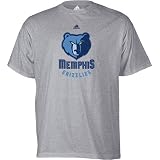 adidas Memphis Grizzlies Primary Logo Short Sleeve T-Shirt