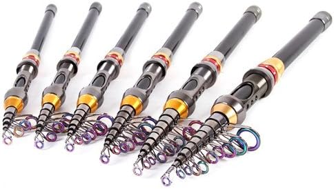 Carbon Portable Telescopic Fishing Rod Spinning Fish Hand Fishing Tackle Sea Rod 1.8m 2.1m 2.4m 2.7m 3.0m 3.6m