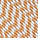 Paper Drink Straws Orange 150ct