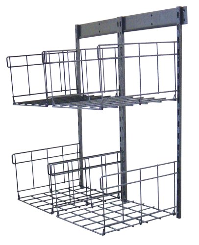 HyLoft Bin-Max 33.5-by-36-Inch Shelf Unit, Hammertone #175009