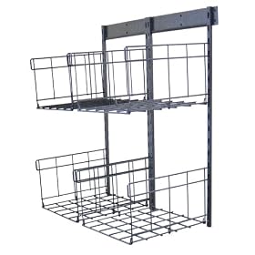 HyLoft Bin-Max 33.5-by-36-Inch  Shelf Unit, Hammertone #175009