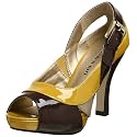 Madden Girl Women's Paramour Pump,Brown Multi,8 M US