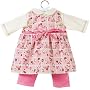 Corolle Classic Baby Doll 14-inch Fashion Pink Jumper Set