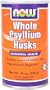 NOW Foods Psyllium Husk Whole,  12 Ounce Canister (Pack of 4)
