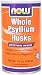 Health & Personal Care : NOW Foods Psyllium Husk Whole,  12 Ounce Canister (Pack of 4)
