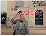 MAURICE CHEVALIER: THANK HEAVEN FOR (POP LP VINYL, 1960)
