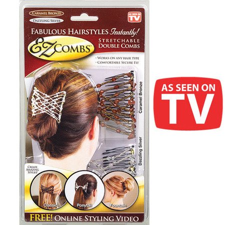 Telebrands EZ Combs - As Seen on TV (Fabulous Hairstyles!)