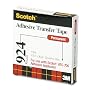 Scotch Adhesive Transfer Tape, 0.5 Inch x 36 Yards (924.5)