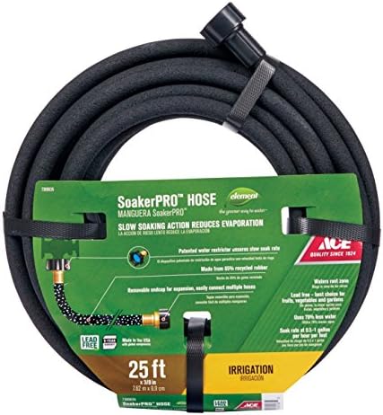 Colorite Plastics ACELSP38025 Soaker Pro Hose 3/8" x 25' Rubber