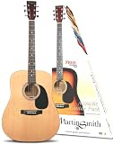Martin Smith Acoustic Guitar Pack. Natural