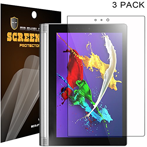 Mr Shield For Lenovo Yoga Tablet 2 8 inch Premium Clear Screen Protector [3-PACK] with Lifetime Replacement Warranty
