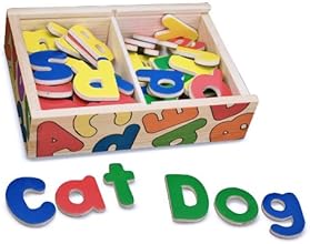 Melissa & Doug Magnetic Wooden Alphabet