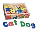 Melissa & Doug Magnetic Wooden Alphabet