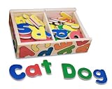 Melissa & Doug Magnetic Wooden Alphabet