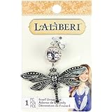 EK Success Brands Laliberi Scarf Pendant, Dragonfly