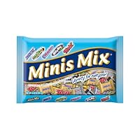 MandM's Mars Mixed Miniatures Variety Bag, 10.5-Ounce Packages (Pack of 4)