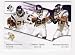 ADRIAN PETERSON CHESTER TAYLOR BERNARD BERRIAN 2009 SP Authentic #187 Short Print Minnesota Vikings Football Card