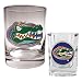 Florida Gators NCAA Rocks Glass And Shot Glass Set