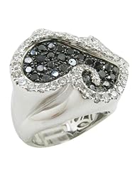 14k White Gold  2.63ctw Diamond Cocktail Ring 17118A Size 7