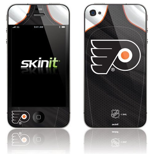 Skinit Philadelphia Flyers Home Jersey Vinyl Skin for Apple iPhone 4 / 4S