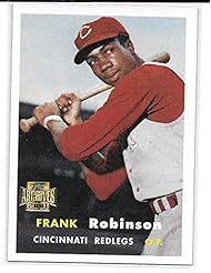 Single Detail Page Misc: Frank Robinson 2001 Topps Archives 1957 Topps Cincinnati Reds Card #30 - Topps