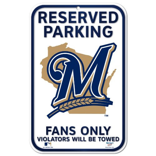 MLB Milwaukee Brewers Locker Room Sign