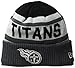New Era NFL Unisex NFL Black & Gray Biggest Fan 2.0 Cuff Knit Beanie