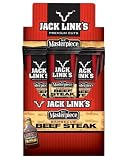 Jack Link's Beef Steak, KC Master BBQ Flavor, 1-Ounce Packages (Pack of 24)