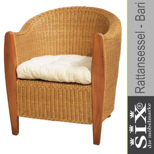 Rattansessel Bari Loog