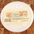 Rendered Duck Fat From France