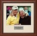 JACK NICKLAUS AND ARNOLD PALMER - WORLD GOLF HALL OF FAME, ST. AUGUSTINE FLORIDA, 2001 - 8x10 (Frame Size 14x17)
