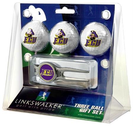 East Carolina Pirates Ecu Ncaa Kool Tool 3 Golf Ball Gift Packs