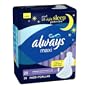 Always Maxi Overnight Extra Heavy Flow With Wings 20 Count, 6 Boxes (Pack of 6)