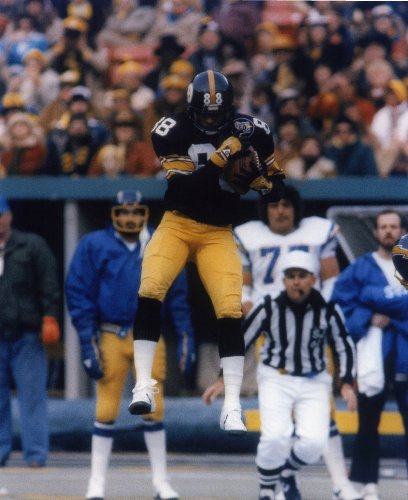 LYNN SWANN PITTSBURGH STEELERS 8X10 SPORTS ACTION PHOTO (G-2)