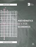 Mathematics for economics : an integrated approach