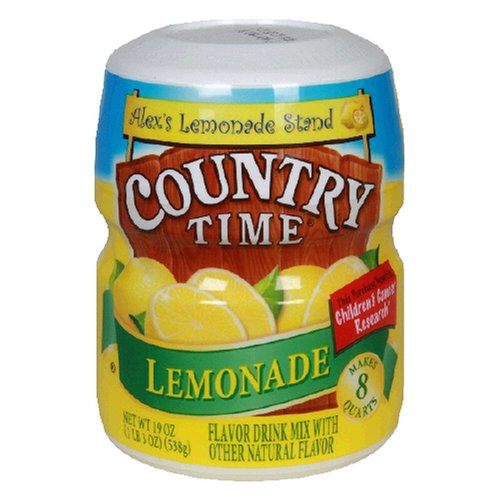 Country Time Lemonade, 19-Ounce Canisters (Pack of 6) by Country Time