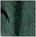 Hunter Green Honeycomb Heart Afghan Throw Blanket 48" x 60"