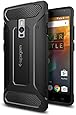 Spigen OnePlus 2 Case Cover [One Plus 2 TWO] Case Cover Rugged Armor Black SGP11767