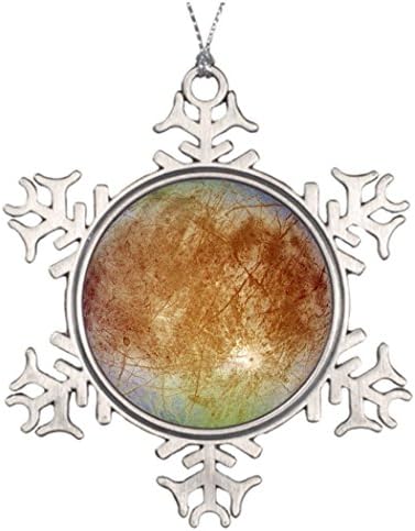 Final Frontier Personalised Christmas Tree Decoration Solar System Custom Snowflake Ornaments Universe