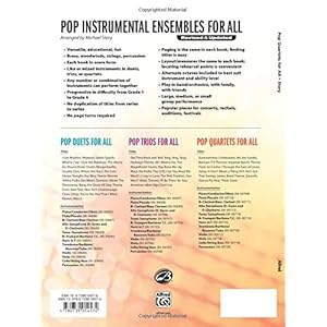 Pop Quartets for All: Trombone, Baritone B.C., Bassoon, Tuba (Instrumental Ensembles for All)